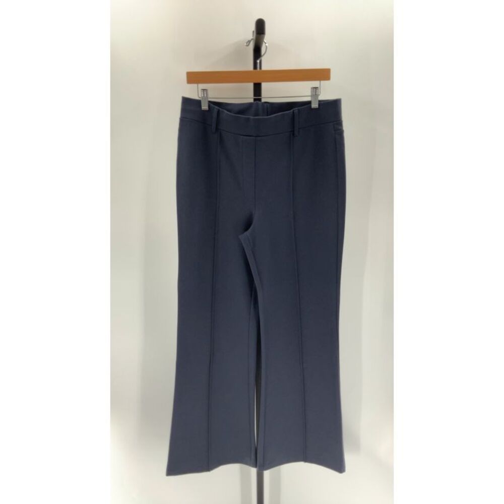 Quince Navy Ponte Bootcut Pants